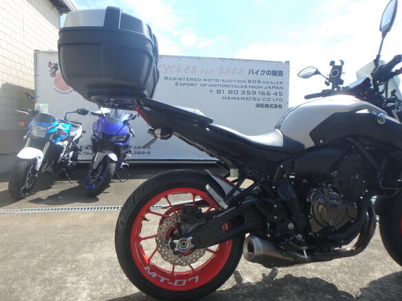 2019 Yamaha MT-07 (FZ-07), серый, 780000 рублей - вид 13