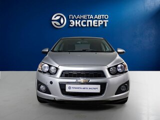 2012 Chevrolet Aveo II, серебристый, 640000 рублей, вид 2