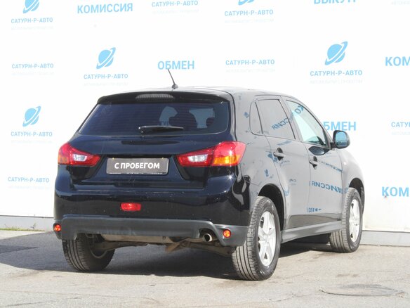 2013 Mitsubishi ASX I Рестайлинг, чёрный, 1110000 рублей - вид 4