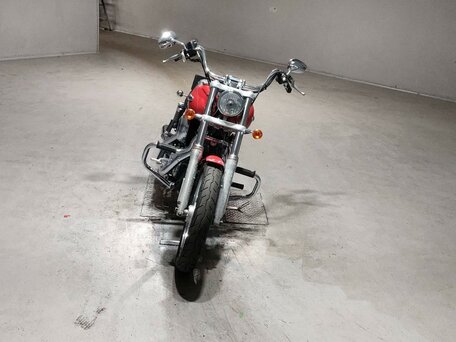 2010 Harley-Davidson Dyna Super Glide, красный, 799000 рублей, вид 3