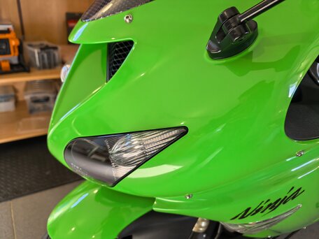 2006 Kawasaki ZX-10R Ninja, зелёный, 600000 рублей, вид 4