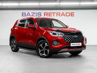 2023 Chery Tiggo 4 Pro I Рестайлинг, красный, 1839000 рублей, вид 3
