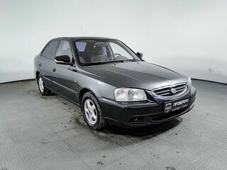 2009 Hyundai Accent ТагАЗ II, серый, 421000 рублей, вид 3