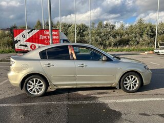 2008 Mazda 3 I (BK) Рестайлинг, золотистый, 360000 рублей, вид 3