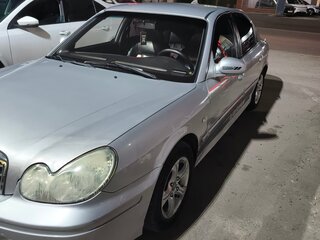 2005 Hyundai Sonata ТагАЗ IV (EF) Рестайлинг, серебристый, 430000 рублей, вид 2