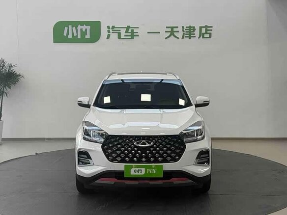 2021 Chery Tiggo 5x I Рестайлинг 2, белый, 1010000 рублей - вид 1