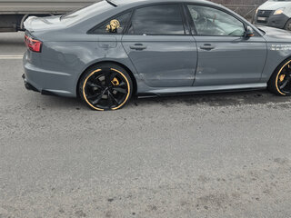 2014 Audi A6 IV (C7) Рестайлинг, белый, 2700000 рублей, вид 3