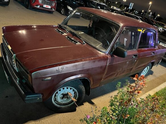 2008 Lada (ВАЗ) 2107, красный, 80000 рублей - вид 1