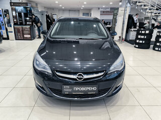 2013 Opel Astra J Рестайлинг, чёрный, 750000 рублей, вид 2