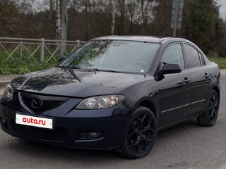 2006 Mazda 3 I (BK) Рестайлинг, чёрный, 331000 рублей, вид 1
