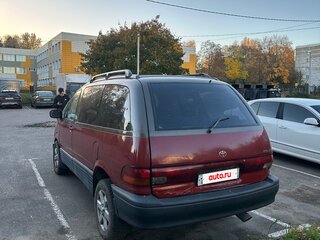 1994 Toyota Previa I (XR10, XR20), красный, 400000 рублей, вид 4