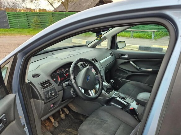 2007 Ford C-MAX I Рестайлинг, голубой, 560000 рублей - вид 8