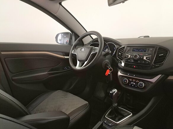 2017 Lada (ВАЗ) Vesta I, чёрный, 770000 рублей - вид 9