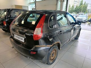 2012 Lada (ВАЗ) Kalina I, чёрный, 123000 рублей, вид 3