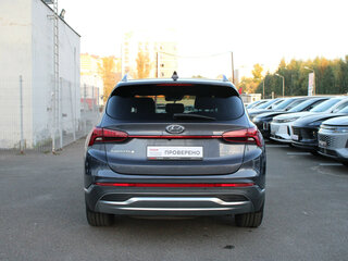 2021 Hyundai Santa Fe IV Рестайлинг, белый, 3650000 рублей, вид 4