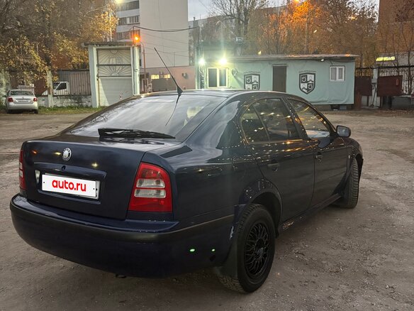 2002 Skoda Octavia I (A4) Рестайлинг, синий, 285000 рублей - вид 7