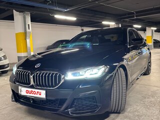2022 BMW 5 серии 530i VII (G30/G31/G38) Рестайлинг, синий, 5350000 рублей, вид 3