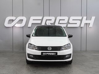 2019 Volkswagen Polo V Рестайлинг, белый, 1499000 рублей, вид 3