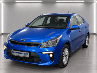 2018 Kia Rio IV, синий, 1590000 рублей, вид 1