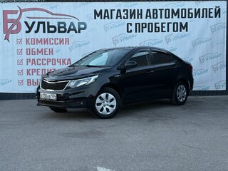 2016 Kia Rio III Рестайлинг, чёрный, 759000 рублей, вид 3