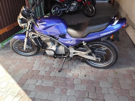 1999 Kawasaki ER-5, синий, 229000 рублей, вид 2