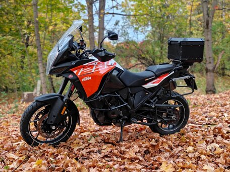 2017 KTM 1290 Super Adventure S, оранжевый, 1250000 рублей, вид 3