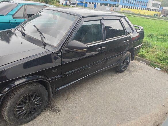 2006 Lada (ВАЗ) 2115, чёрный, 140000 рублей - вид 3