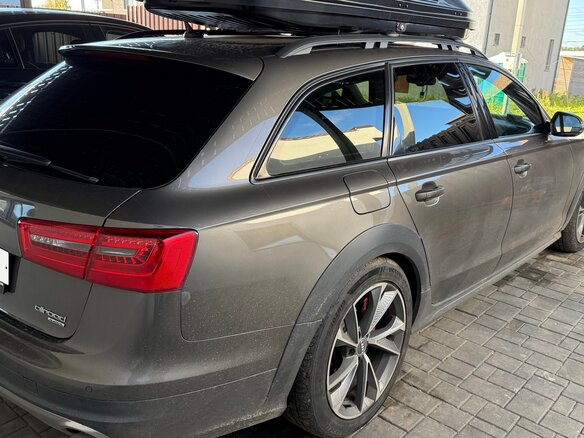 2012 Audi A6 allroad III (C7), серый, 1990000 рублей - вид 3