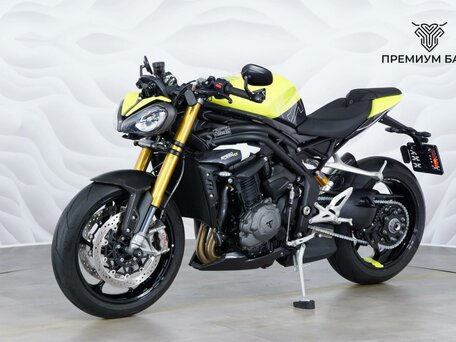 2025 Triumph Speed Triple, жёлтый, 1899000 рублей, вид 3