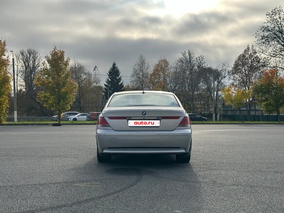 2001 BMW 7 серии Long 735Li IV (E65/E66), серебристый, 790000 рублей - вид 6