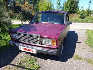 2001 Lada (ВАЗ) 2107, пурпурный, 150000 рублей, вид 1