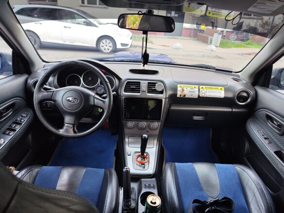 2006 Subaru Impreza II Рестайлинг 2, синий, 800000 рублей - вид 10