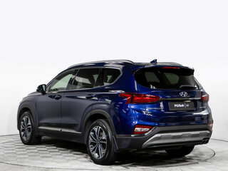 2019 Hyundai Santa Fe IV, синий, 2468000 рублей, вид 5