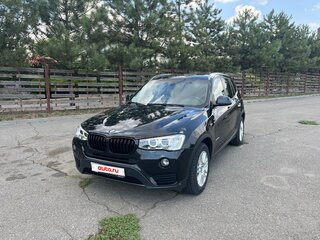 2016 BMW X3 30d xDrive II (F25) Рестайлинг, чёрный, 3000000 рублей, вид 1