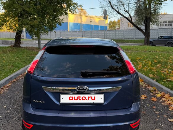 2008 Ford Focus II Рестайлинг, синий, 460000 рублей - вид 6