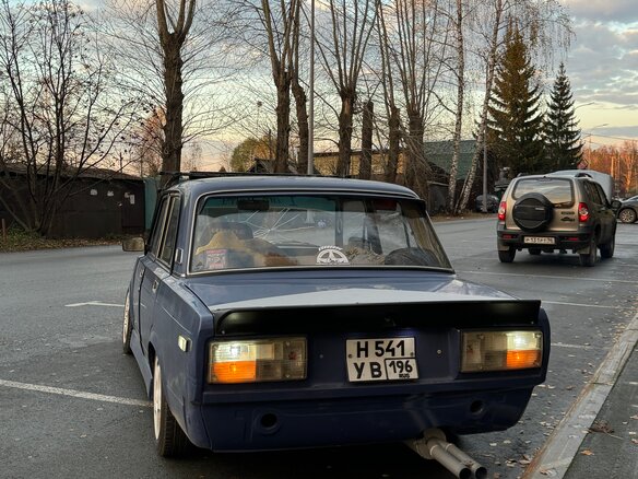 2007 Lada (ВАЗ) 2107, синий, 175000 рублей - вид 7