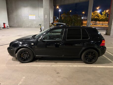 2001 Volkswagen Golf IV, чёрный, 298000 рублей, вид 5