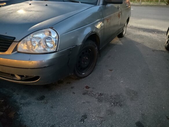 2008 Lada (ВАЗ) Priora I, серый, 150000 рублей - вид 3