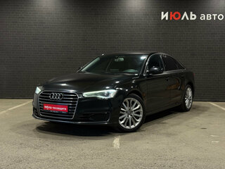 2015 Audi A6 IV (C7) Рестайлинг, чёрный, 1960000 рублей, вид 1