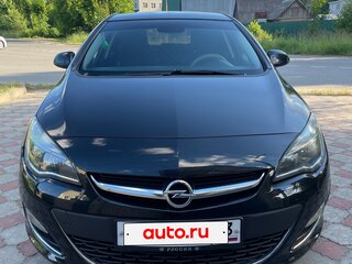 2013 Opel Astra J Рестайлинг, чёрный, 690000 рублей, вид 2