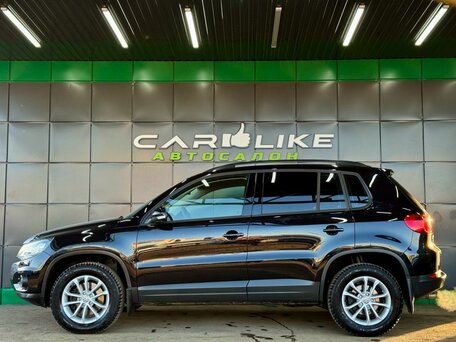 2014 Volkswagen Tiguan I Рестайлинг, чёрный, 1749000 рублей, вид 3