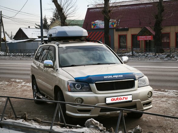 2001 Toyota Highlander I (XU20), золотистый, 1050000 рублей - вид 6