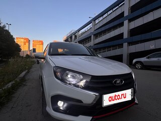 2021 Lada (ВАЗ) Granta Drive Active I Рестайлинг, белый, 720000 рублей, вид 4