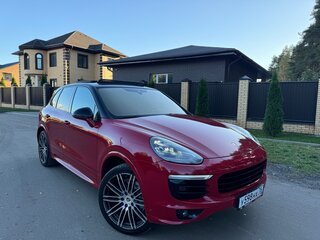 2016 Porsche Cayenne Diesel II Рестайлинг (958), красный, 4350000 рублей, вид 5