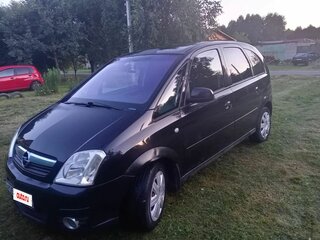 2008 Opel Meriva A Рестайлинг, чёрный, 320000 рублей, вид 1