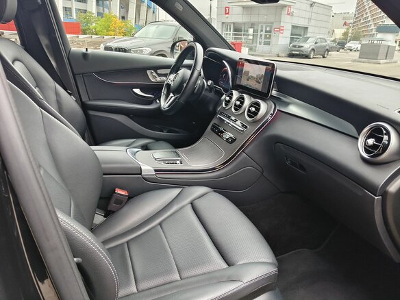 2021 Mercedes-Benz GLC 300 I (X253) Рестайлинг, чёрный - вид 10