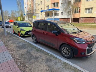 2016 Toyota Sienta II, зелёный, 1200000 рублей, вид 5