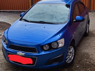 2014 Chevrolet Aveo II, синий, 680000 рублей, вид 1