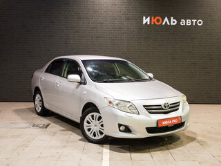 2008 Toyota Corolla X (E140, E150), серебристый, 760000 рублей, вид 3
