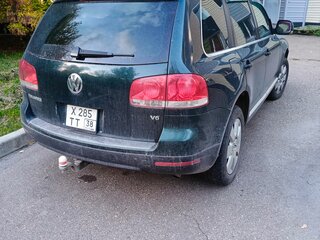 2005 Volkswagen Touareg I, зелёный, 850000 рублей, вид 3